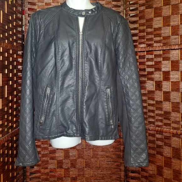 Black rivet blazer deals
